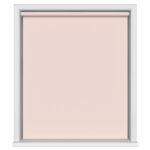 Sparkle Blackout Petal Blush Motorised Roller Blind