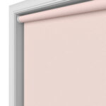 Sparkle Blackout Petal Blush Motorised Roller Blind