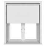 Sparkle Blackout Snowflake Motorised Roller Blind