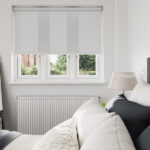 Huxley Muted Cloud Motorised Roller Blind