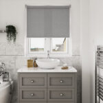 Huxley Eclipse Grey Motorised Roller Blind