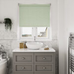 Huxley Blackout Wild Fern Motorised Roller Blind