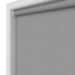 Huxley Blackout Eclipse Grey Motorised Roller Blind