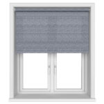 Luxe Navy Motorised Roller Blind