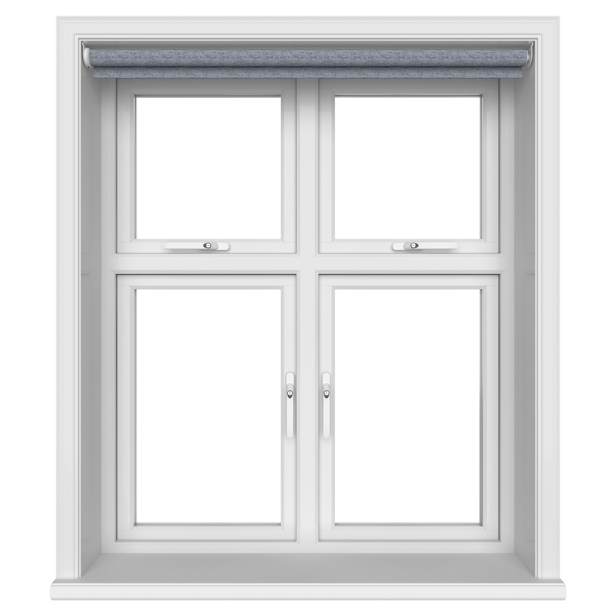 Luxe Navy Motorised Roller Blind - Image 3