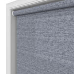 Luxe Navy Motorised Roller Blind