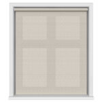 Luxe Chalk Motorised Roller Blind