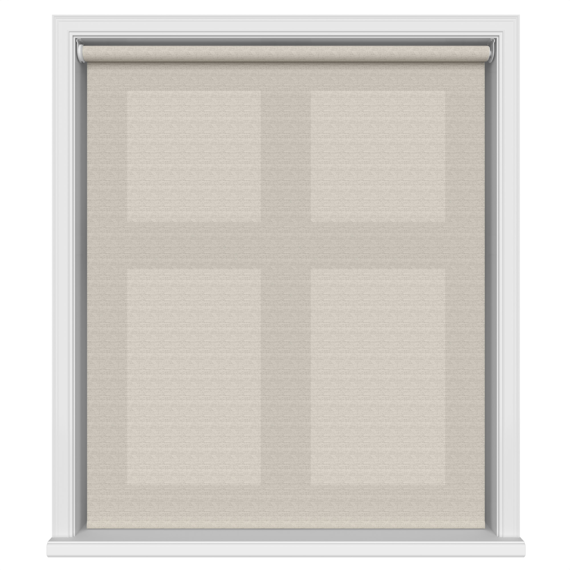 Luxe Chalk Motorised Roller Blind - Image 2