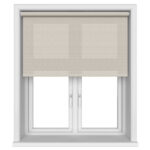 Luxe Chalk Motorised Roller Blind