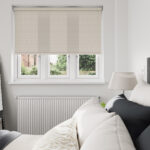 Luxe Chalk Motorised Roller Blind