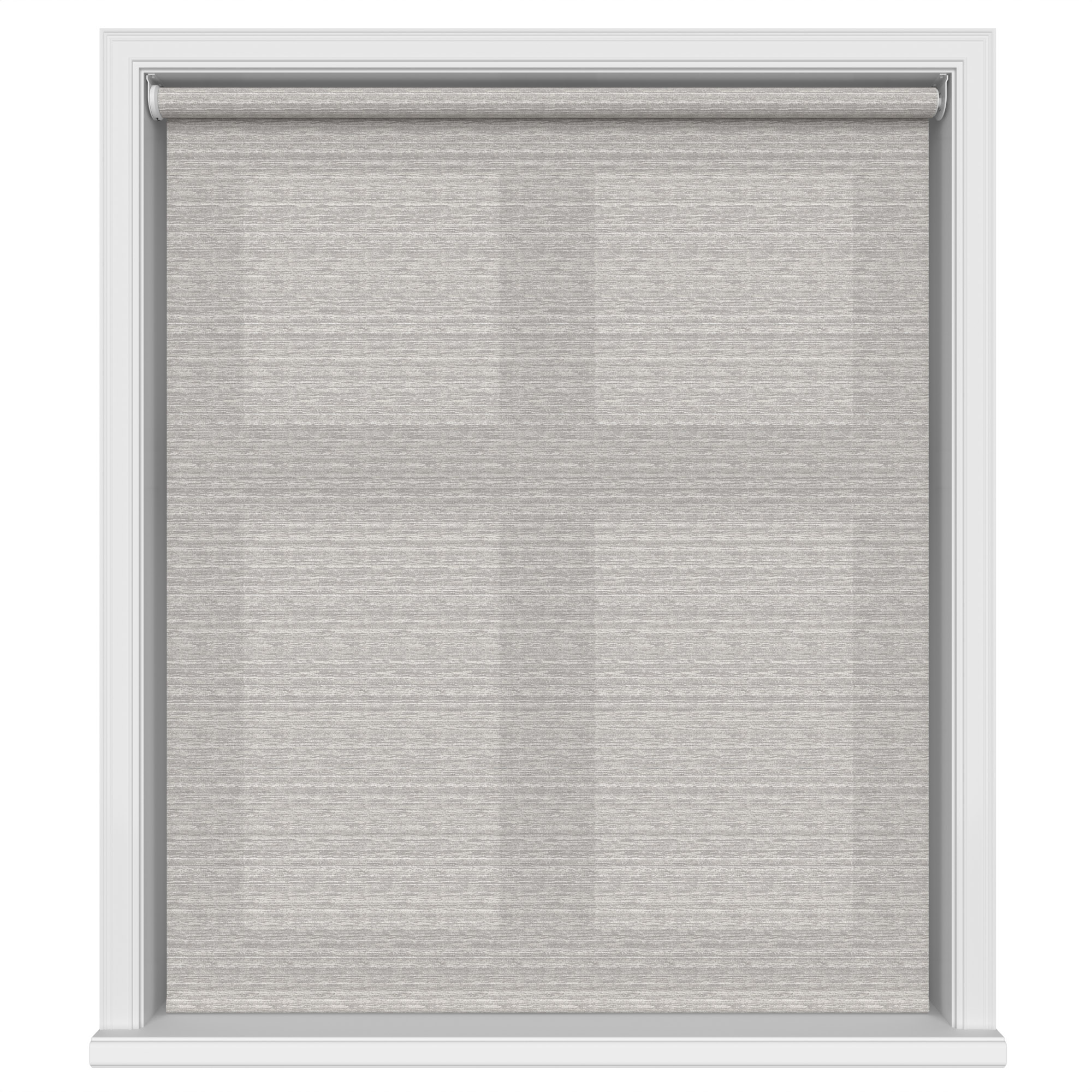 Luxe Steel Grey Motorised Roller Blind - Image 2