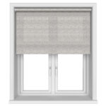 Luxe Steel Grey Motorised Roller Blind