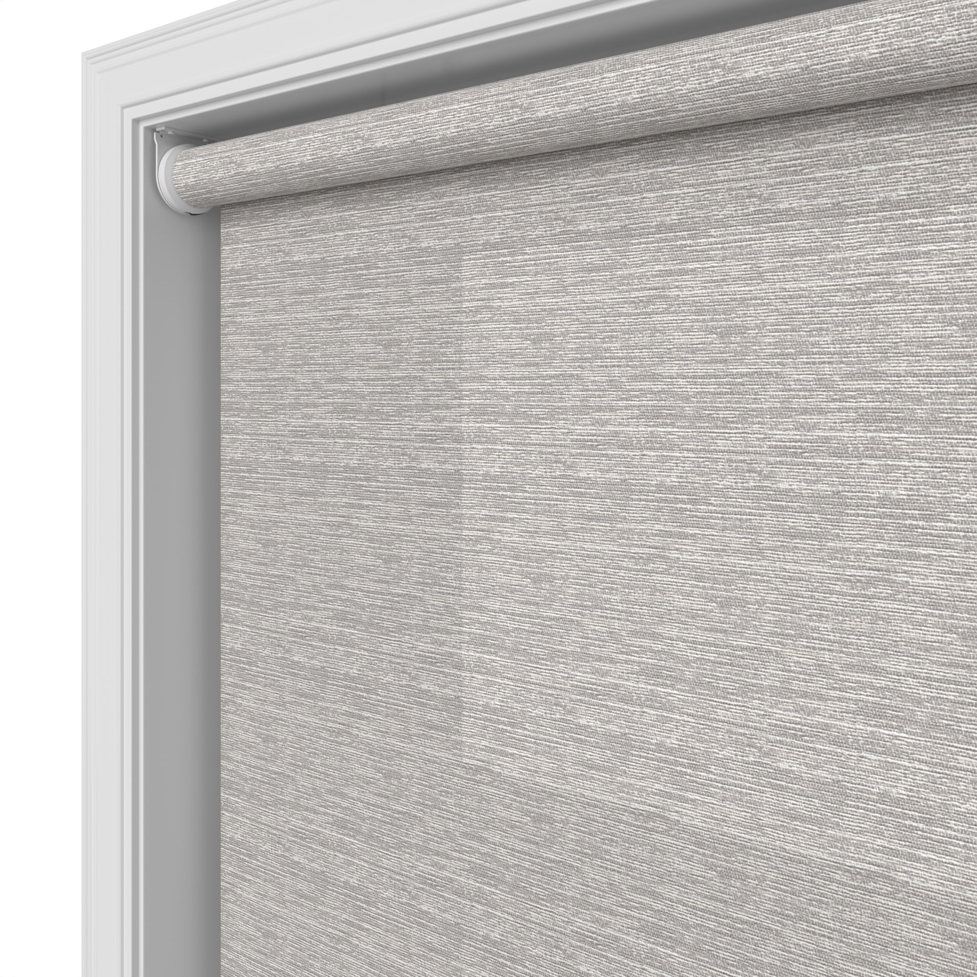 Luxe Steel Grey Motorised Roller Blind - Image 4
