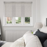 Luxe Steel Grey Motorised Roller Blind