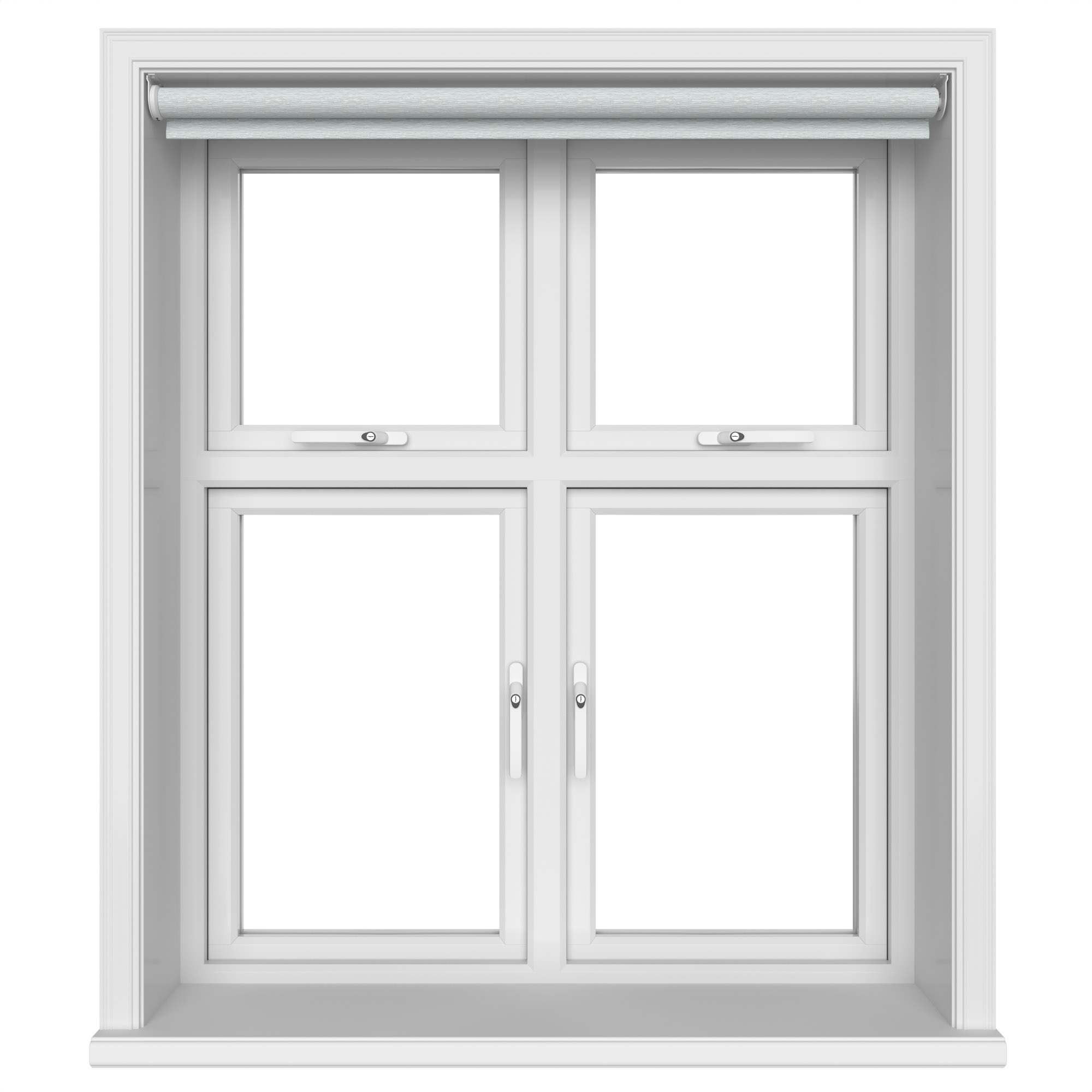 Ascot Blackout Duckegg Motorised Roller Blind - Image 3