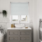 Ascot Blackout Duckegg Motorised Roller Blind