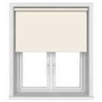 Chester Blackout Cream Motorised Roller Blind