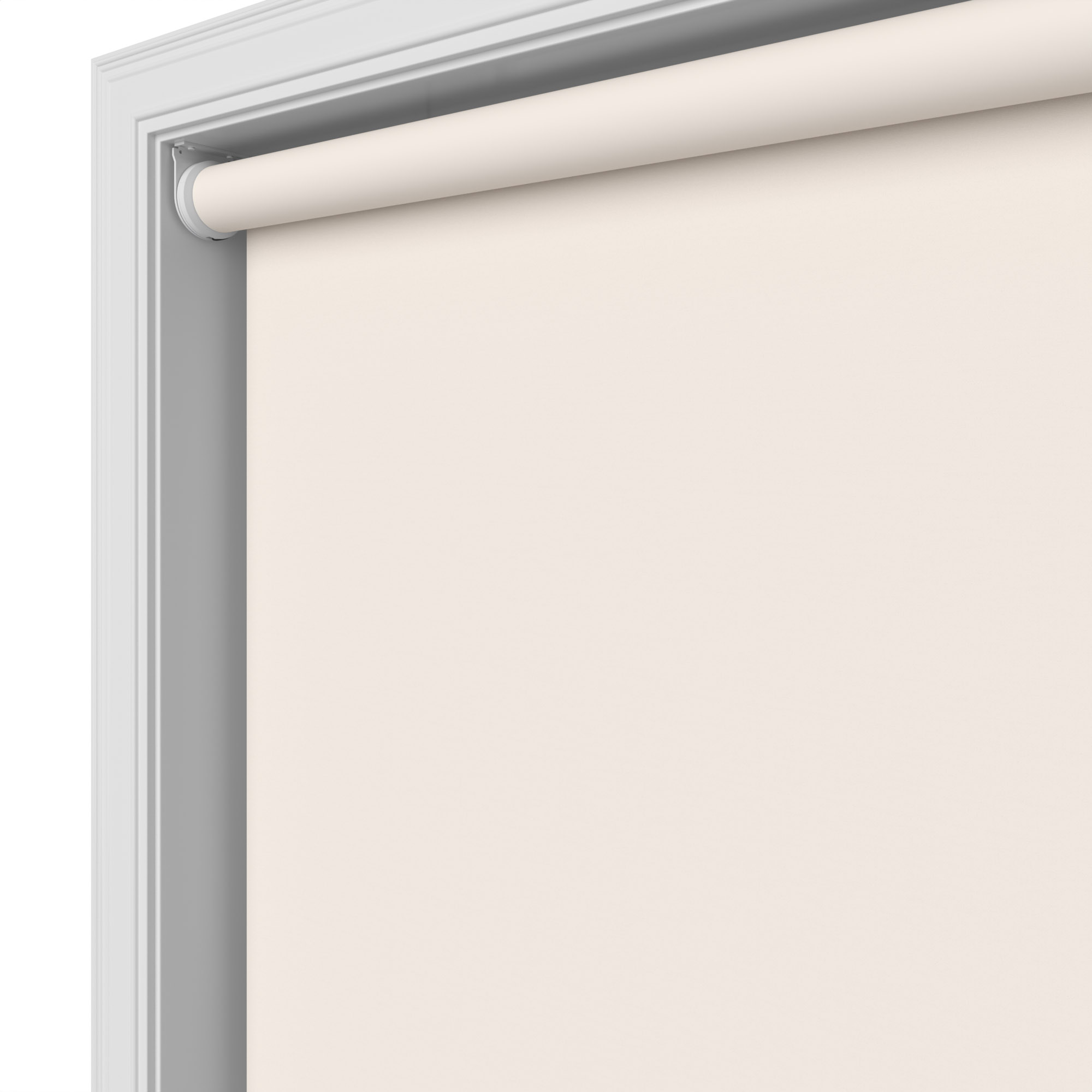Chester Blackout Ivory Motorised Roller Blind - Image 4