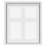 Chester Pure White Motorised Roller Blind