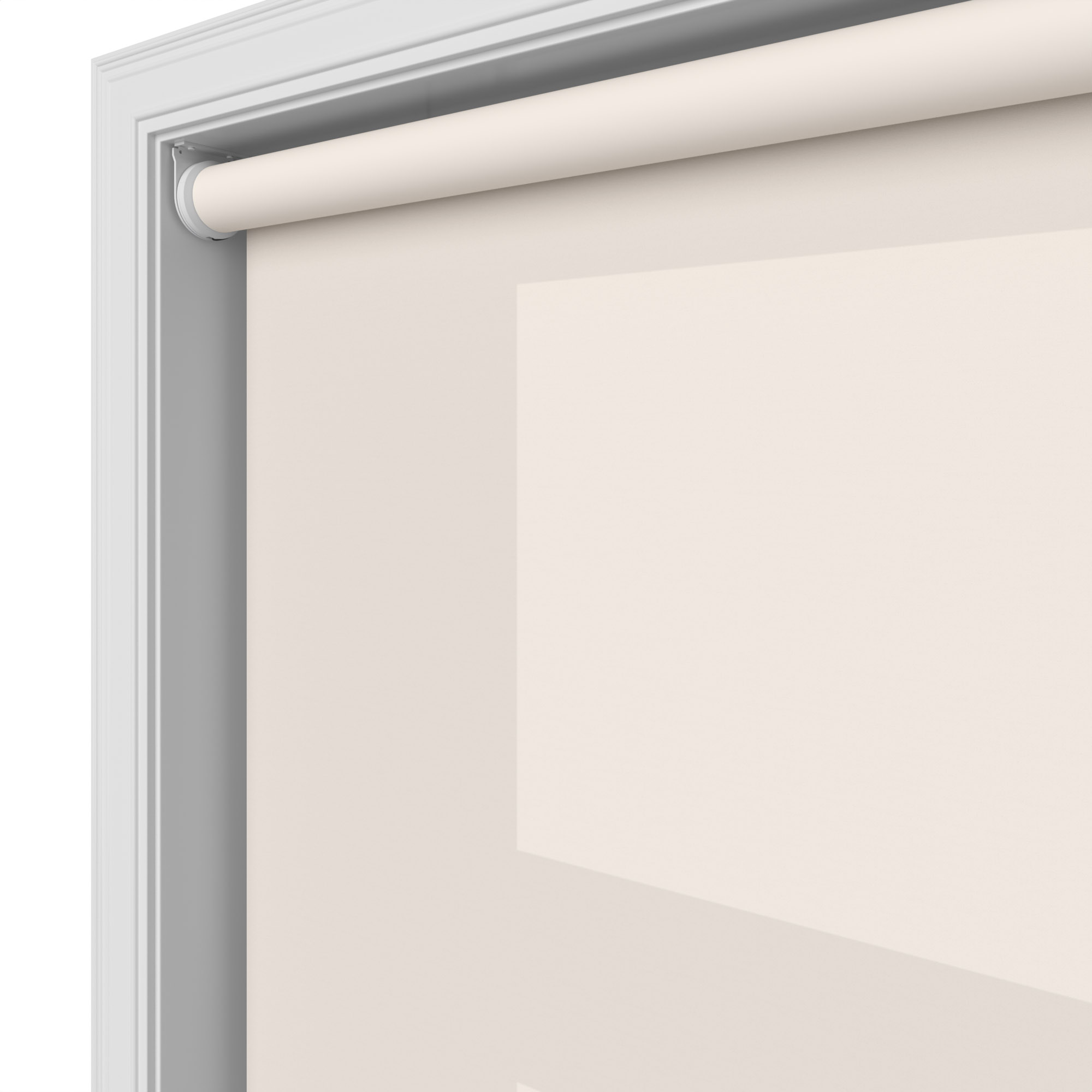Chester Ivory Motorised Roller Blind - Image 4