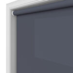 Chester Navy Blue Motorised Roller Blind