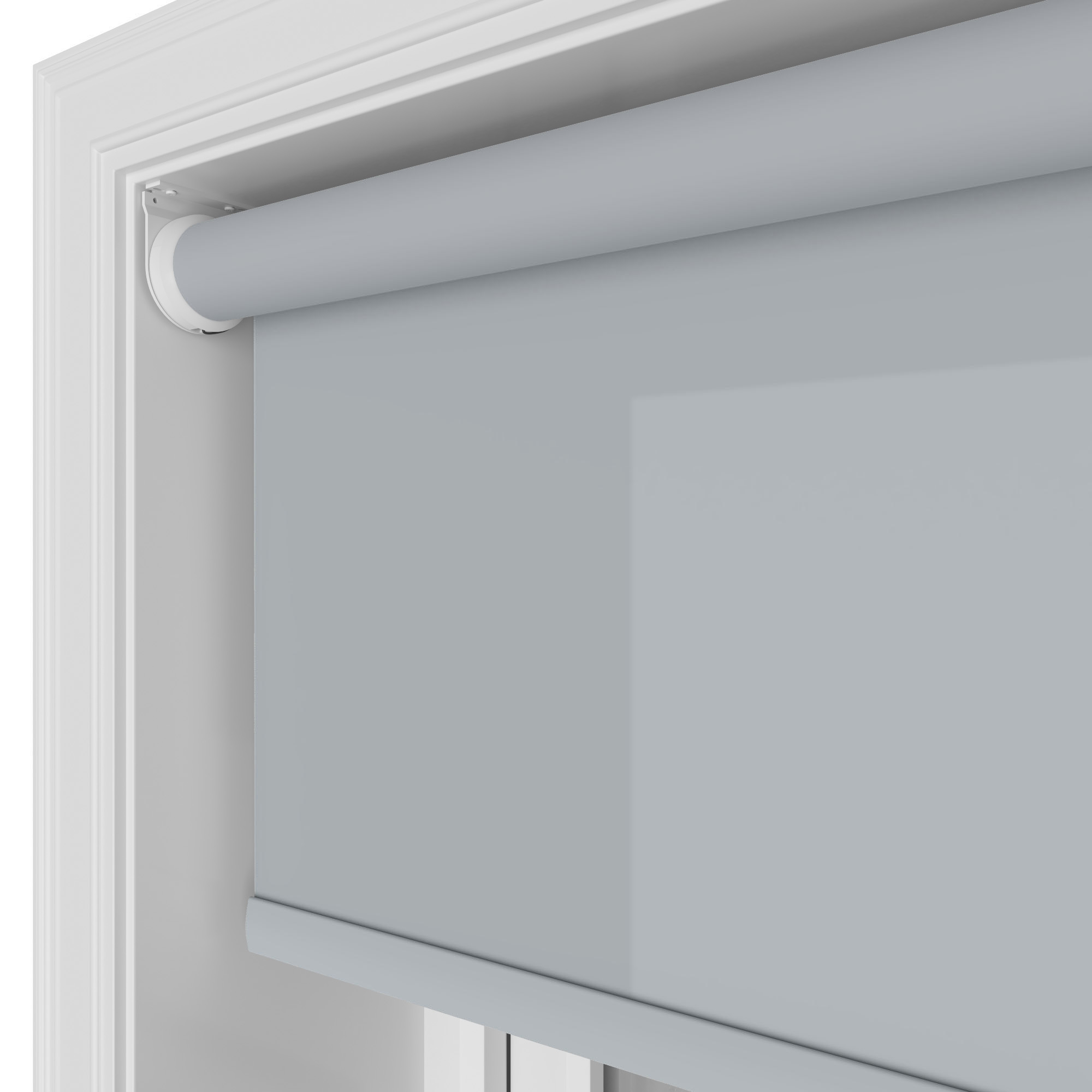 Easton Silver Ash Motorised Roller Blind - Image 4
