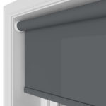 Easton Smoked Char Motorised Roller Blind