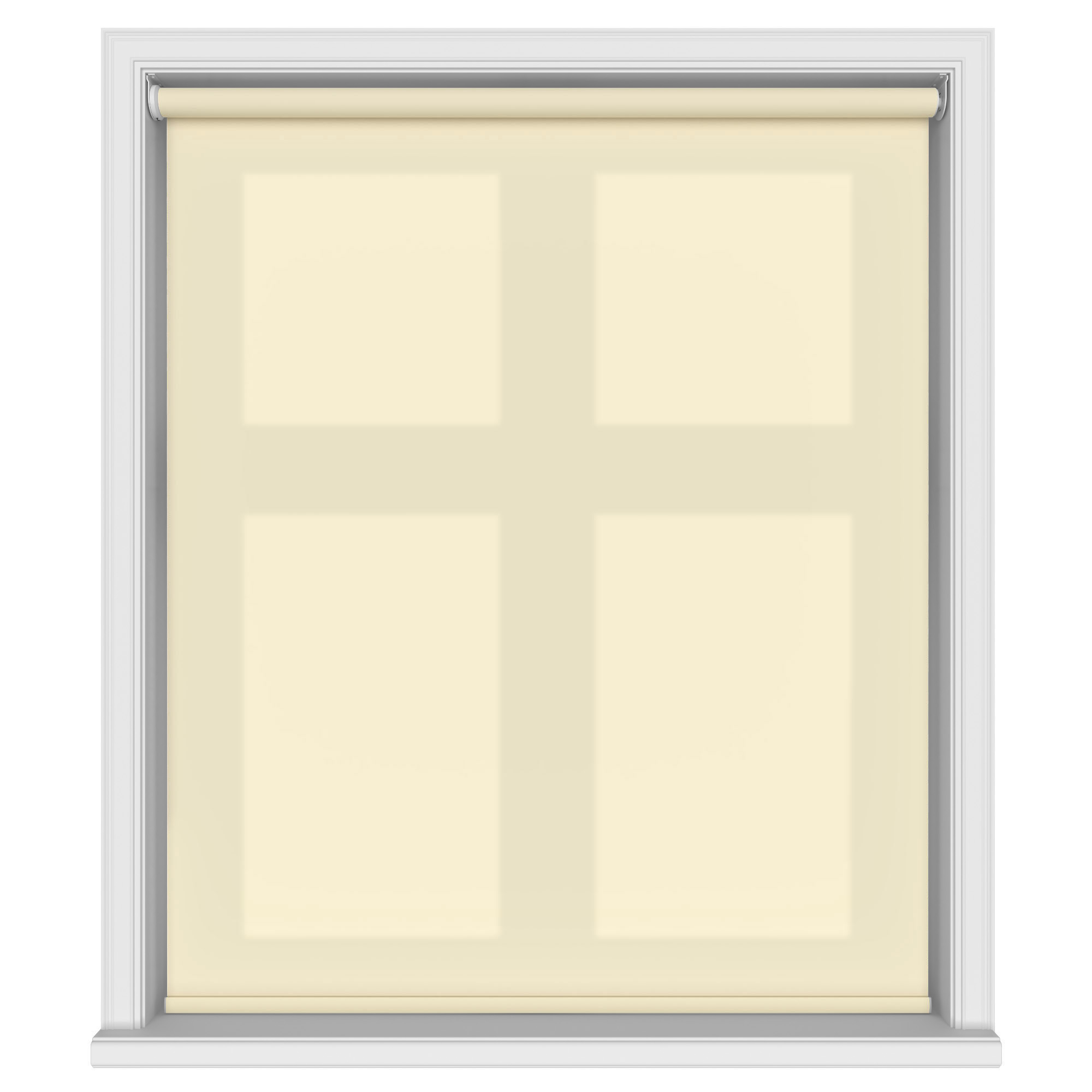 Easton Buttercream Motorised Roller Blind - Image 2