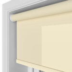 Easton Buttercream Motorised Roller Blind