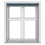 Easton Midnight Lapis Motorised Roller Blind