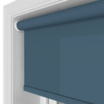 Easton Midnight Lapis Motorised Roller Blind