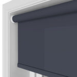 Easton Midnight Navy Motorised Roller Blind