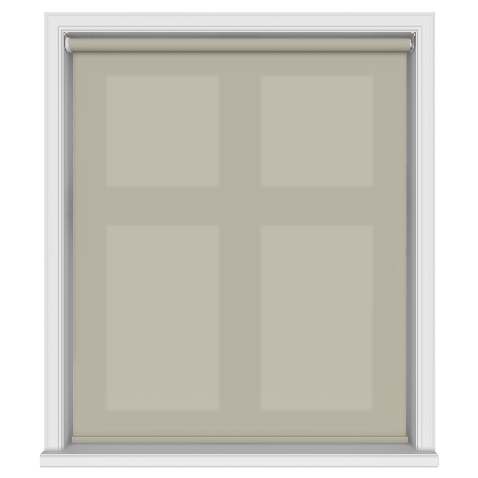 Easton Earthy Taupe Motorised Roller Blind - Image 2