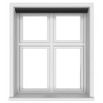 Easton Blackout Onyx Black Motorised Roller Blind