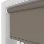 Easton Blackout Rich Truffle Motorised Roller Blind