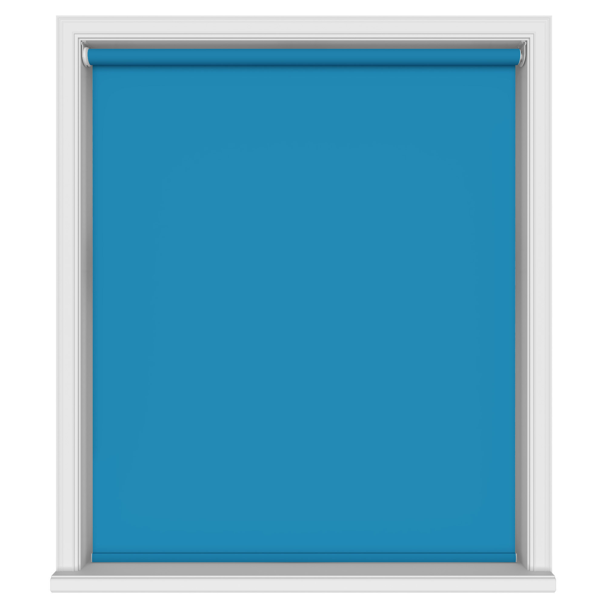 Easton Blackout Tropical Lagoon Motorised Roller Blind - Image 2