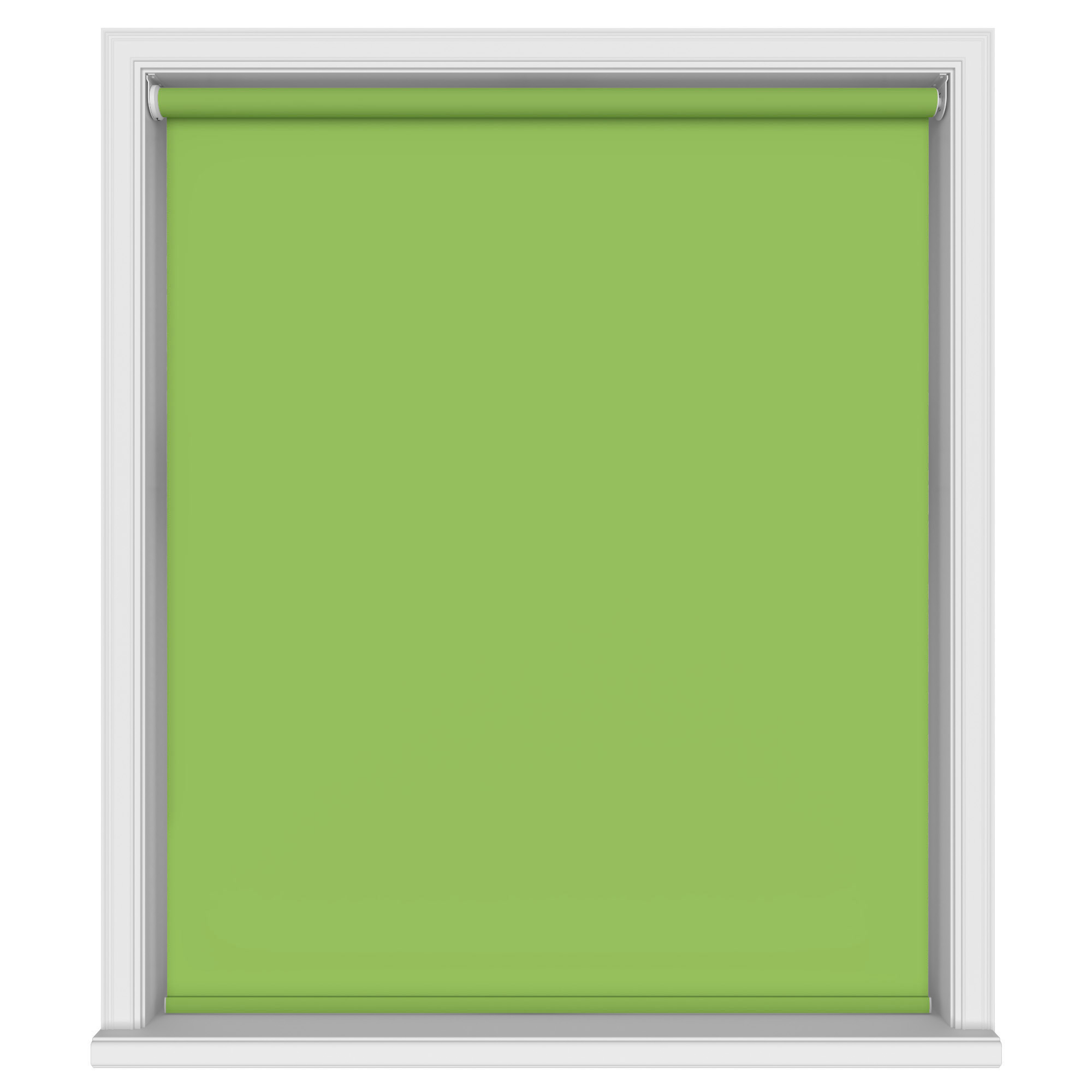 Easton Blackout Fresh Kiwi Motorised Roller Blind - Image 2