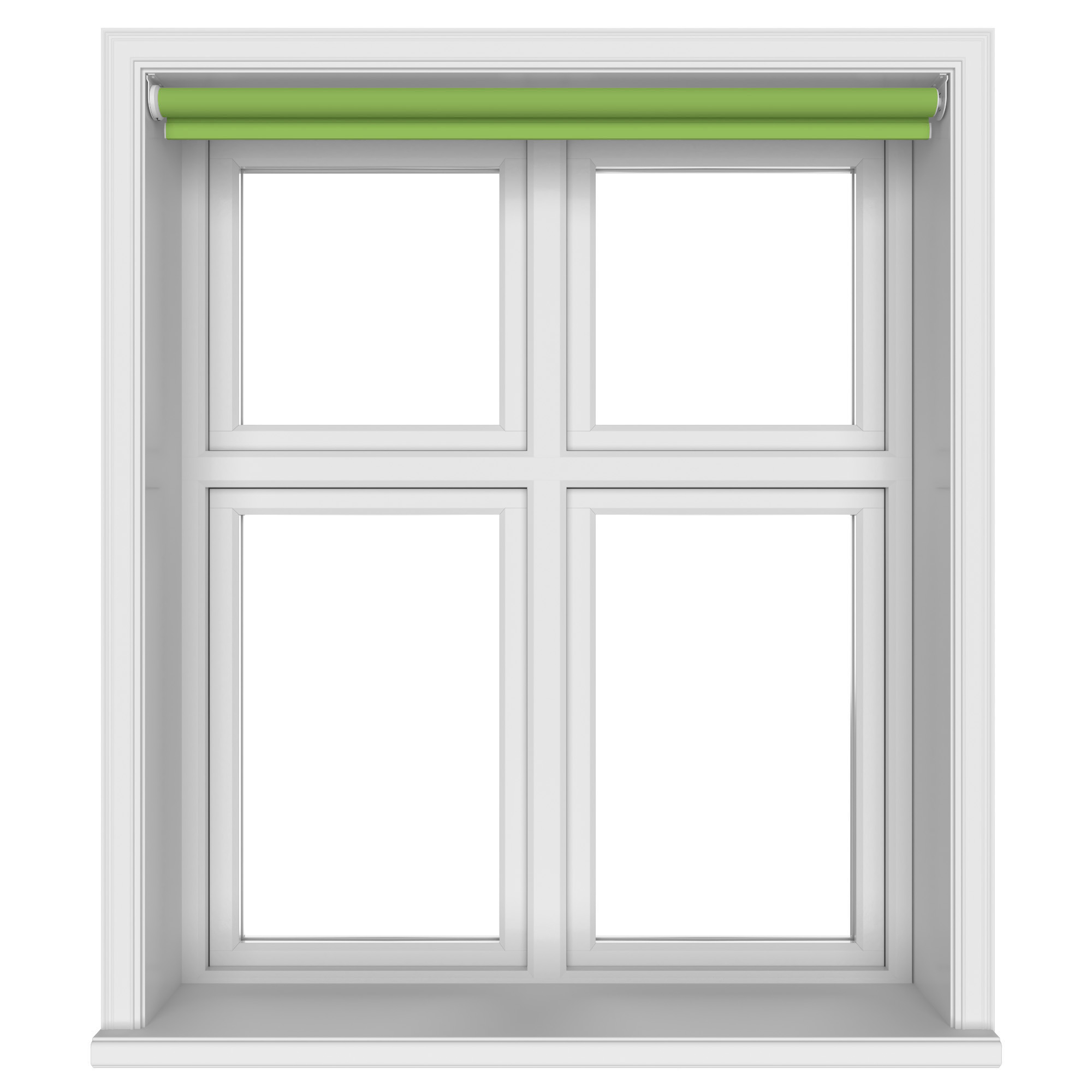 Easton Blackout Fresh Kiwi Motorised Roller Blind - Image 3