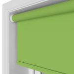 Easton Blackout Fresh Kiwi Motorised Roller Blind