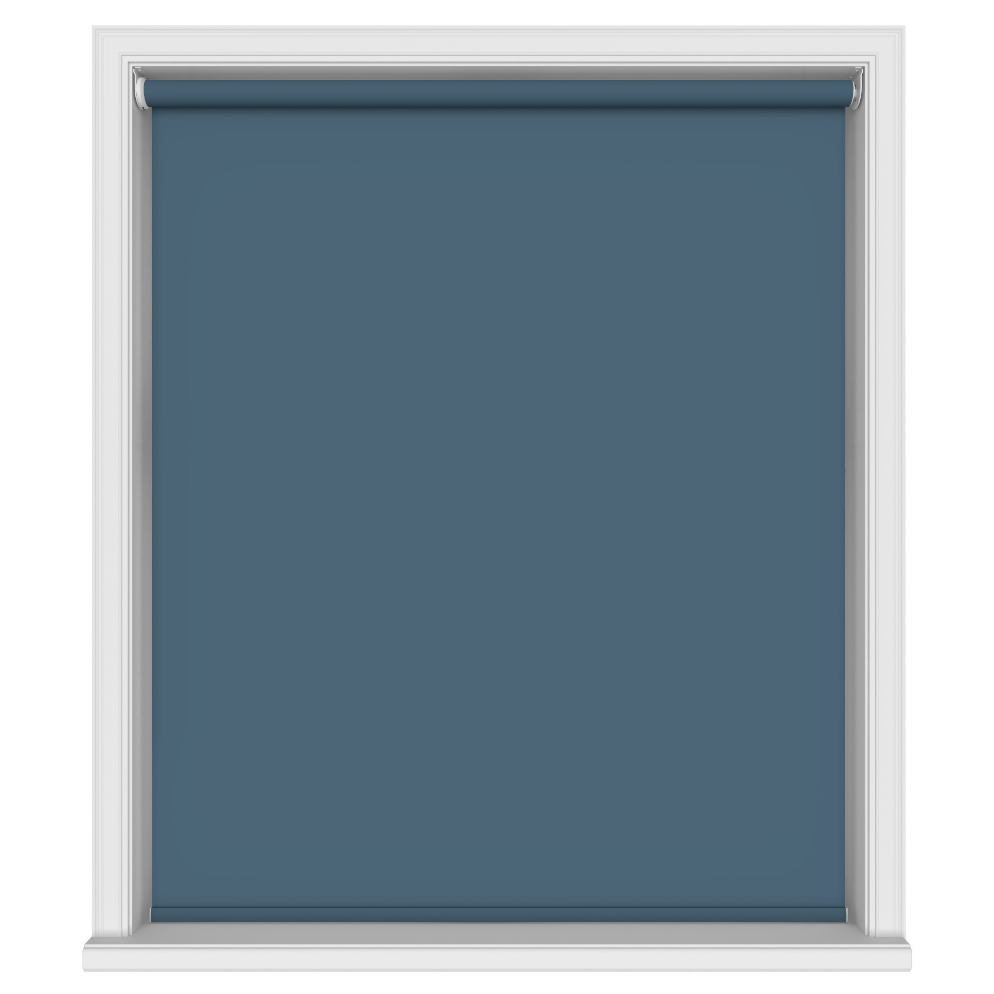 Easton Blackout Midnight Lapis Motorised Roller Blind - Image 2