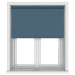 Easton Blackout Midnight Lapis Motorised Roller Blind
