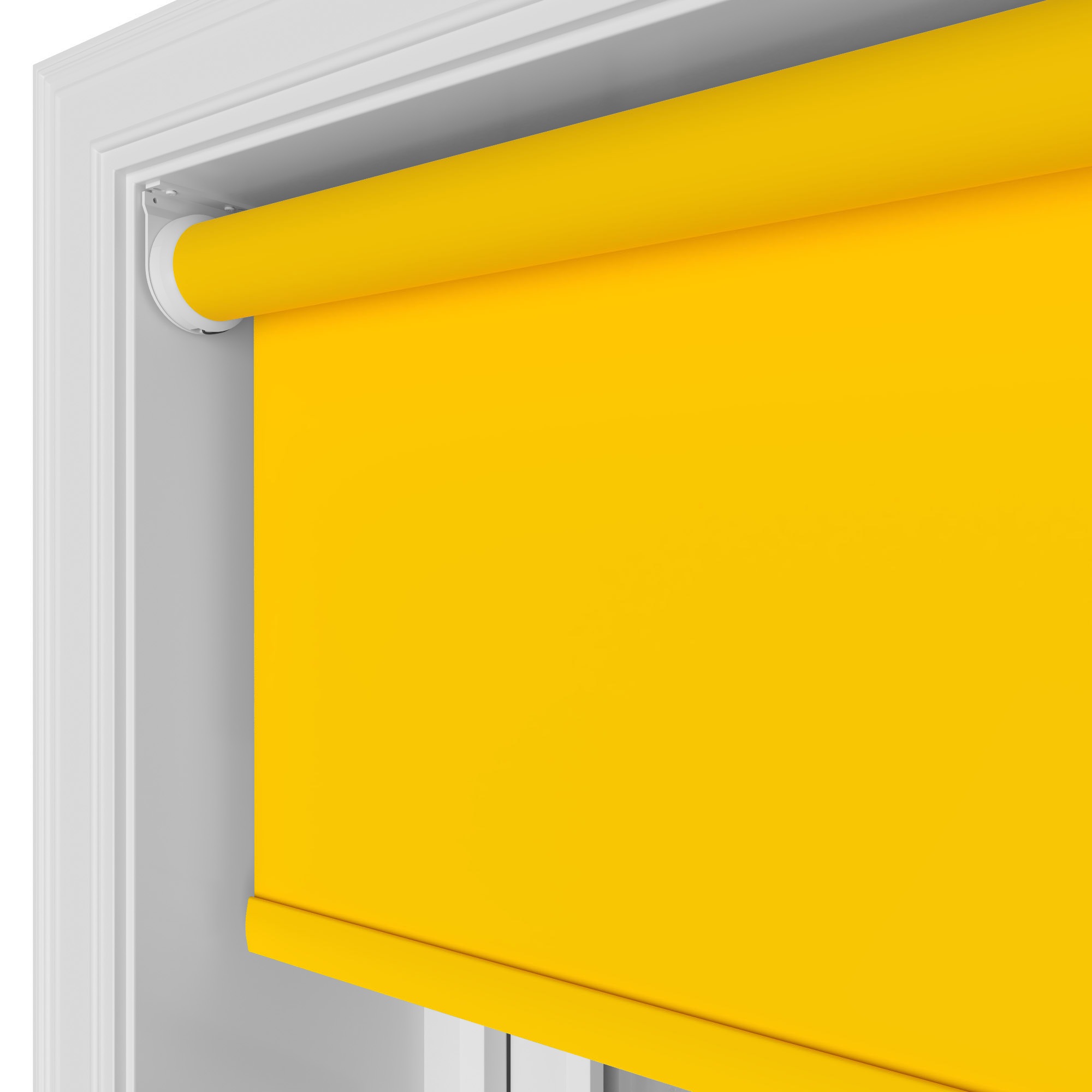 Easton Blackout Golden Luna Motorised Roller Blind - Image 4