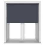 Easton Blackout Midnight Navy Motorised Roller Blind