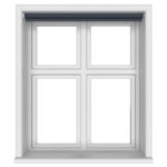 Easton Blackout Midnight Navy Motorised Roller Blind