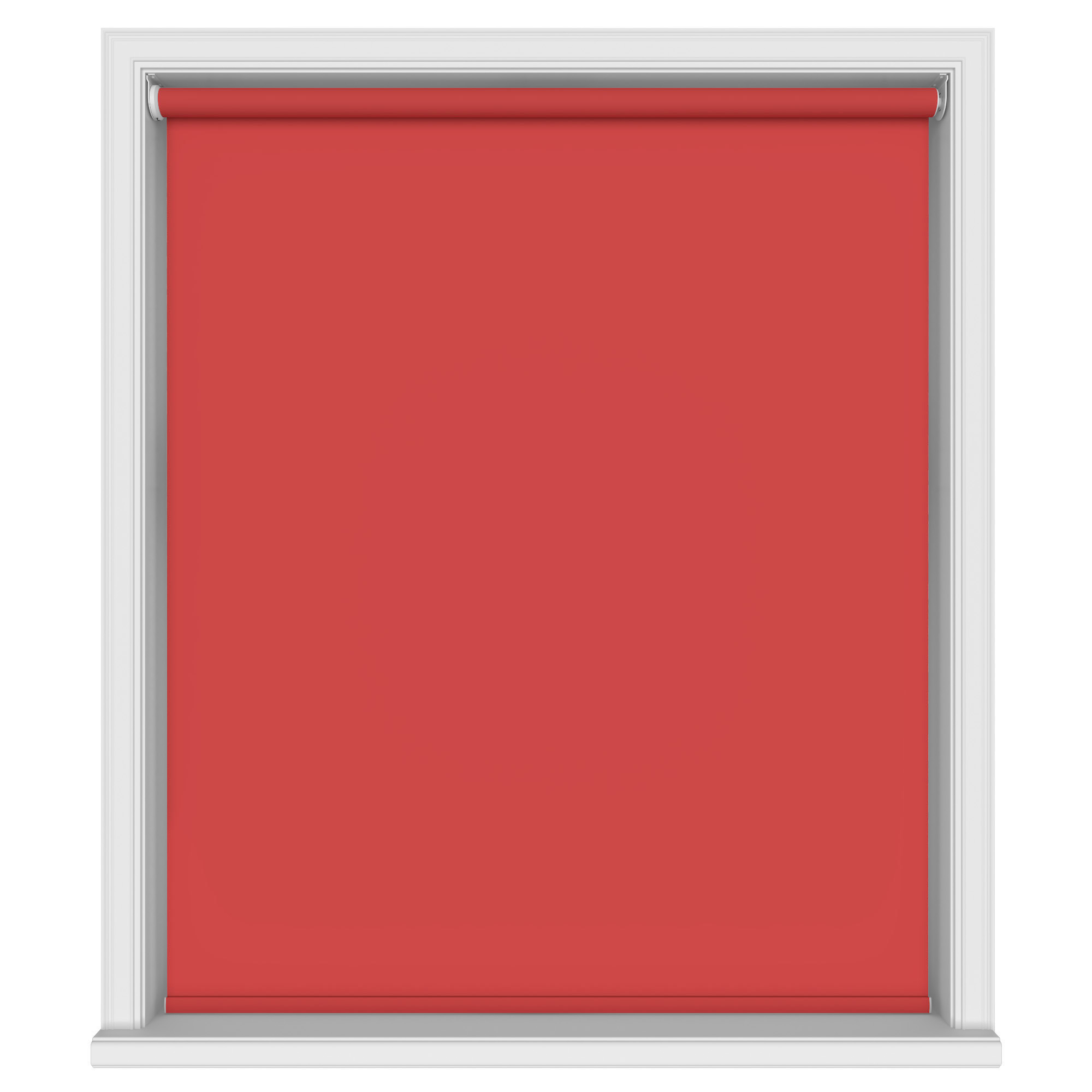 Easton Blackout Scarlet Flame Motorised Roller Blind - Image 2