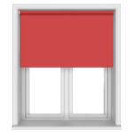 Easton Blackout Scarlet Flame Motorised Roller Blind