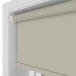 Easton Blackout Earthy Taupe Motorised Roller Blind