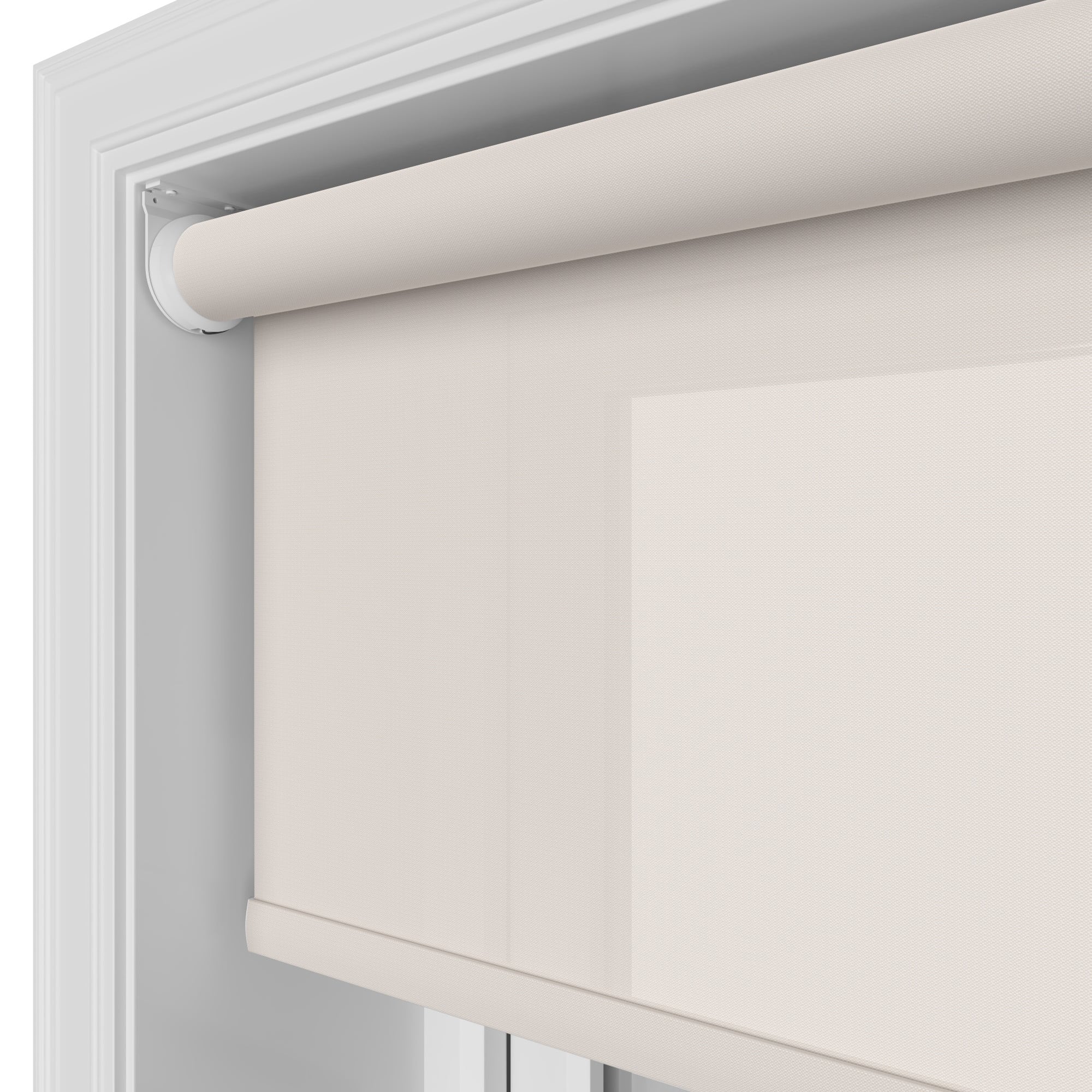 Screen 3000 Beige Motorised Roller Blind - Image 4