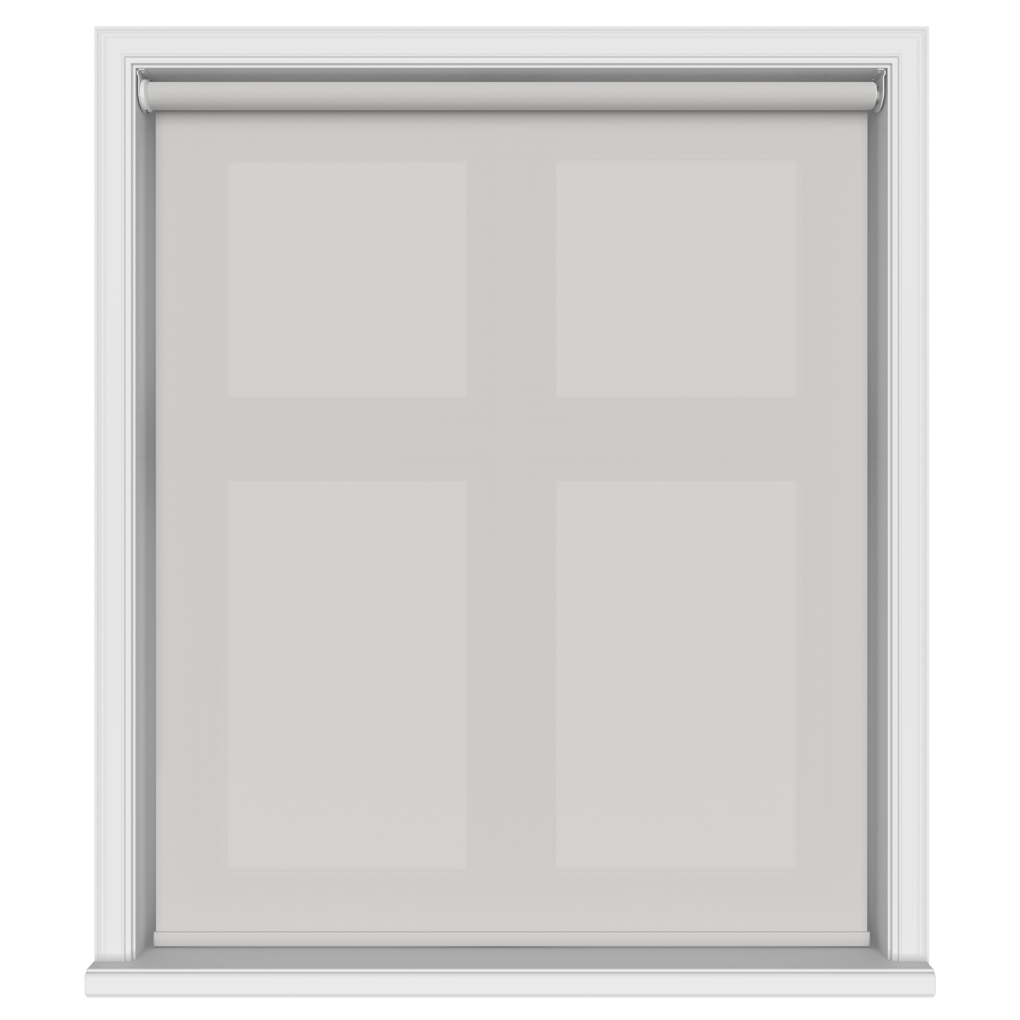 Screen 3000 Pearl Grey Motorised Roller Blind - Image 2
