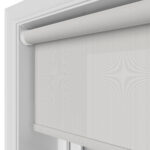 Screen 3000 Pearl Grey Motorised Roller Blind